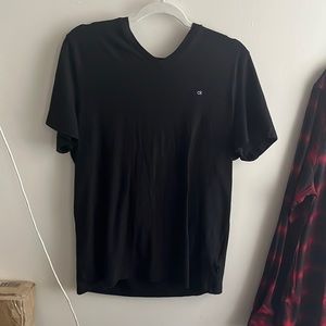 Black Calvin Klein V neck